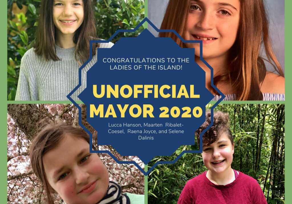 Unofficial Mayor Announcement